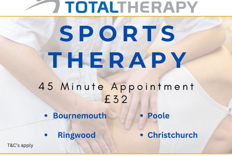 Total Therapy, Bournemouth- 45 Minute Sports Therapy Session