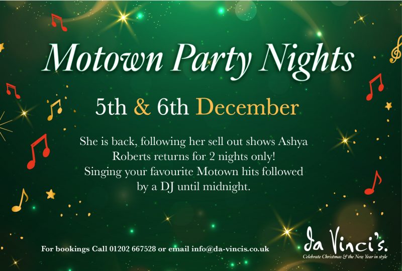 Da Vinci’s – Motown Party Nights