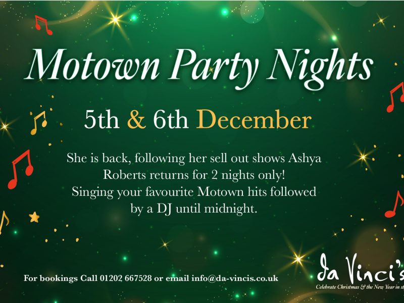 Da Vinci’s – Motown Party Nights