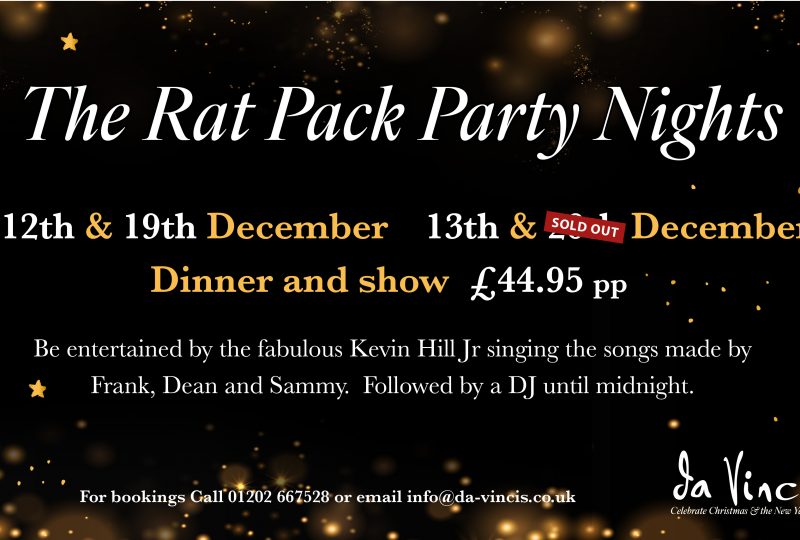 Da Vinci – The Rat Pack Party Nights